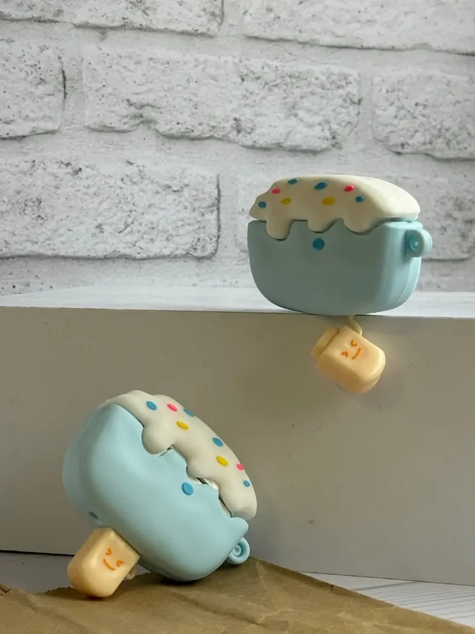 986a7f-1 کاور ایرپاد سیلیکونی Blue ice Cream (کدa0064) - تصویر 1