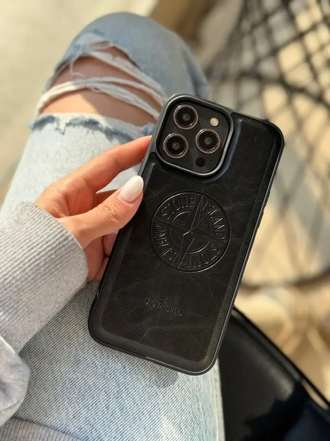 880087-1 قاب Stone Island چرمی (کدC1634) - تصویر 1
