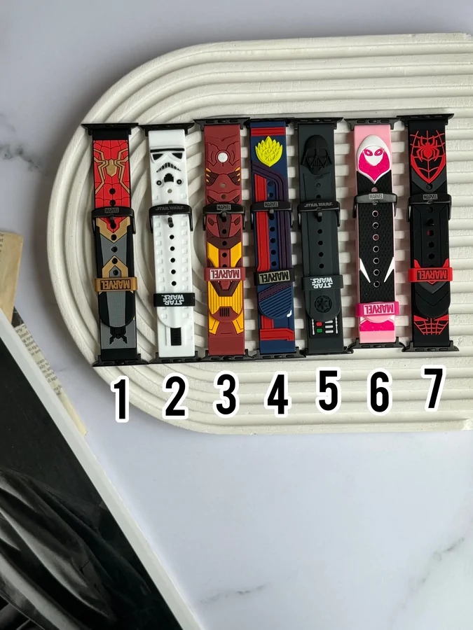 9679f3-1 بند اپل واچ MARVEL (کدw5019) - تصویر 1