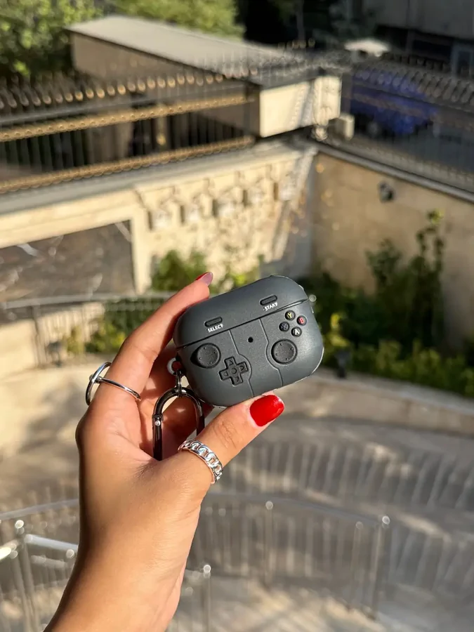 1d9113 کاور ایرپاد سیلیکونی دسته بازی (کدa0155) - تصویر 1