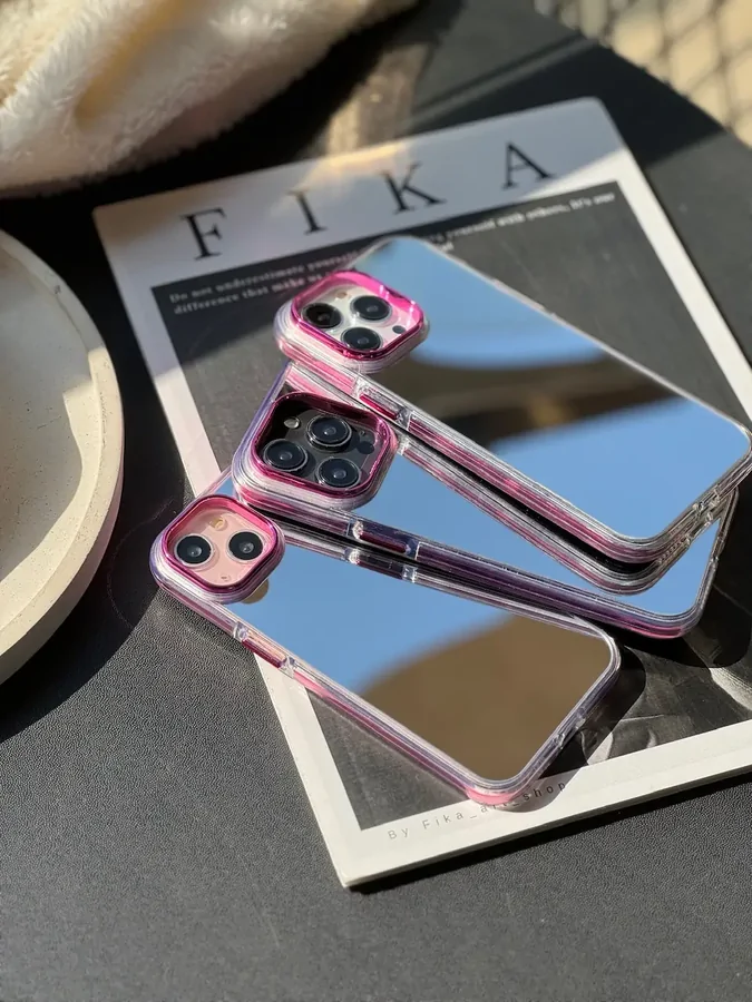 a739f6-1 قاب Pink Mirror (کدC1657) - تصویر 1