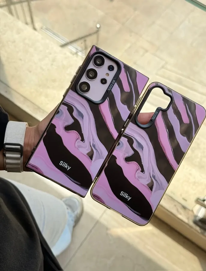 05e9e4-1 قاب Silky Case آیفون ، سامسونگ (کدC1781) - تصویر 1