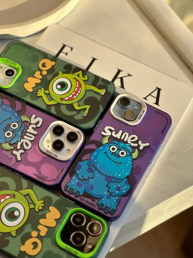 6c7562-1 قاب Mike & Sully برند SoCool آیفون ، سامسونگ ، شیائومی (کدC1402) - تصویر 1