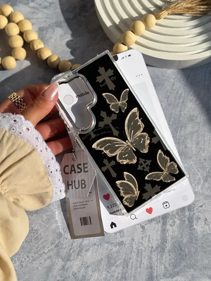 77b46d قاب Butterfly Cross (کدC2136) - تصویر 1