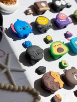 محافظ آداپتور 20 وات عروسکی میلیکونی (4 تکه) (کدa0163) - تصویر 3