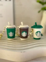 جاکلیدی سیلیکونی استارباکس لیوانی (کدa0224) - تصویر 3