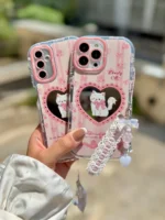 قاب گربه اشراف زاده با آویز آیفون ، سامسونگ ، شیائومی (کدC2039) - تصویر 3