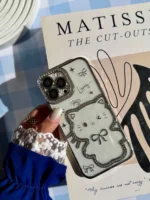 قاب Hello Kitty نگینی (کدC2122)