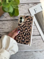 قاب پلنگی قهوه ای Bonne Case آیفون (کدC2054) - تصویر 5