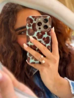 قاب Aqua Leopard آیفون (کدC2088) - تصویر 2