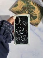 قاب گل آبی نگین دار(کدC2084) - تصویر 6