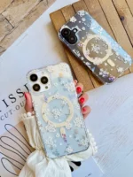 قاب شکوفه هولوگرامی با مگ سیف (کدC2029) - تصویر 4