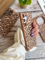 قاب پلنگی قهوه ای Bonne Case سامسونگ ، شیائومی (کدC2054) - تصویر 6