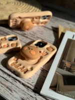 قاب Bear سیلیکونی استند شو آیفون ، سامسونگ ، شیائومی (کدC1519) - تصویر 6