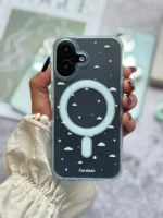 قاب ابر آبی با پاپ سوکت ستاره (کدC2037) - تصویر 3