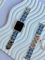 بند اپل واچ جین کارتیر با گارد نگینی (کدw5026) - تصویر 6