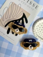 کاور ایرپاد پشمی خرسی‌ عینکی W (کدa0243) - تصویر 6