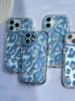 قاب پلنگی آبی پاستلی (کدC2001) - تصویر 5