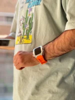 بند و گارد اپل واچ Titan Orange (کدw5037) - تصویر 2