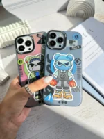 قاب Chillout Bear سری Old School (کدC1839) - تصویر 5