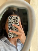 قاب Lucky طرح گور خر (کدC1685) - تصویر 4