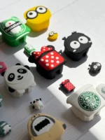 محافظ آداپتور 20 وات عروسکی سیلیکونی (4 تکه) (کدa0162)