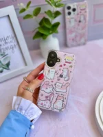 قاب گربه صورتی (کدC2025) - تصویر 4