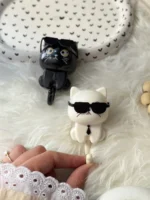 جاکلیدی دیواری طرح گربه (کدa0312) - تصویر 5