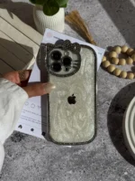 قاب کیتی رزینی نگین دار (کدC2096) - تصویر 3