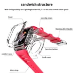 کیت بند و گارد اپل واچ JERALAND URBAN SPORTS KITS (کدw5046) - تصویر 3