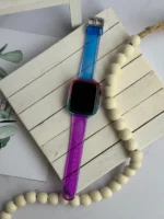 ست بند اپل واچ و گارد ژله ای رنگی (کدw5025) - تصویر 4