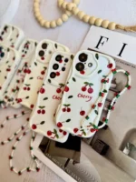 قاب Cherry با آویز آیفون ، سامسونگ ، شیائومی (کدC2044) - تصویر 4