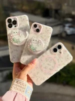 قاب گربه بازیگوش با پاپ سوکت مگنتی (کدC2146) - تصویر 3