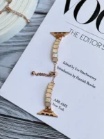 بند اپل واچ Luxury Pearl Chain (کدw5068) - تصویر 4