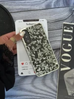 قاب Dark Flowers سامسونگ و شیائومی (کدC2093) - تصویر 2