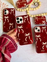 قاب چری پاپیون و ستاره آیفون (کدC2094) - تصویر 2