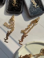 قاب Black YSL آکواریومی با آویز (کدC1936) - تصویر 2