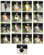 پلاگ فانتزی سوکت شارژ طرح سگ و گربه (کدa0305) - تصویر 4