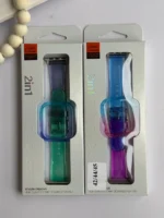 ست بند اپل واچ و گارد ژله ای رنگی (کدw5025) - تصویر 5