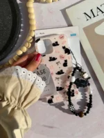 قاب پاپیون کت با آویز (کدC2168) - تصویر 6