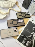 قاب لنز کربن مات مگ سیف آیفون و سامسونگ (کدC1800) - تصویر 13