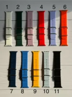 بند اپل واچ Ocean Loop سیلیکونی (کدw5005) - تصویر 3