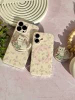 قاب گربه بازیگوش با پاپ سوکت مگنتی (کدC2146) - تصویر 6