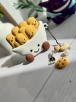 کاور ایرپاد سیلیکونی سیب زمینی سرخ کرده با آویز (کدa0236)