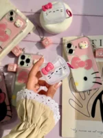 کاور ایرپاد هلوکیتی شفاف گوش دار (کدa0303)