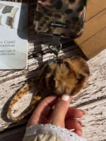 آویز پشمی پلنگی (کدa0316) - تصویر 2