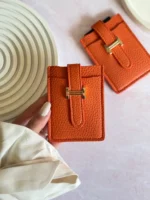 جاکارتی چرمی هرمس نارنجی (کدa0315) - تصویر 2