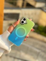 قاب Pink Glow & Aqua Breeze مگ سیف دار (کدC1909) - تصویر 2