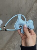 قاب سگ سوسیسی با بند چرم و اویز - تصویر 6