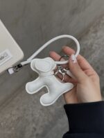 قاب سگ سوسیسی با بند چرم و اویز - تصویر 8